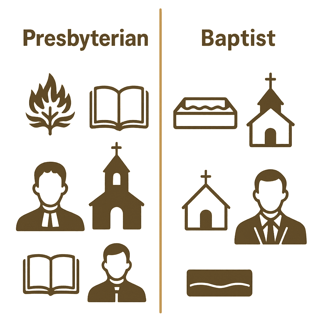 Presbyterian vs Baptist - Beliefs, Differences, and Comparison Chart